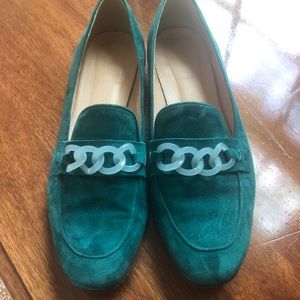 Suede loafers